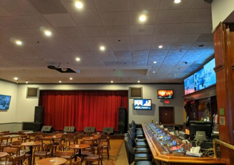 Commercial Paint Job | Casino | Stage and Bar Area